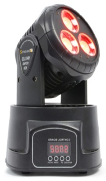 3pcs 5in1/6in1 LED Moving head light